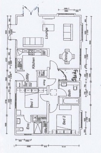 Typical layout of a Woverton Home